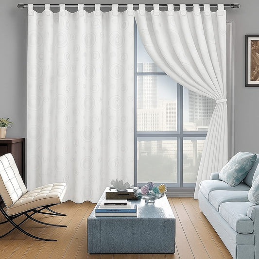 Cortinas Blancas BlackOut 2.80mt * 2.20mt