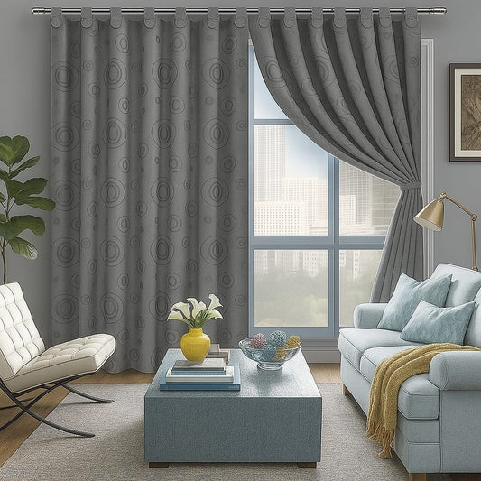 Cortinas Gris Perla BlackOut 2.80mt * 2.20mt