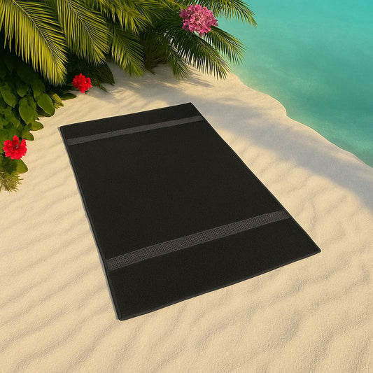 Toalla Protela Negra 70 x 140cm