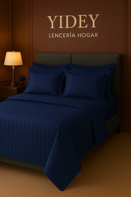Sabanas Azul Oscuro Hotelera
