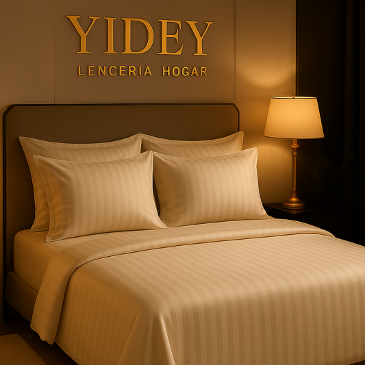 Sabanas Beige Marfil Hotelera