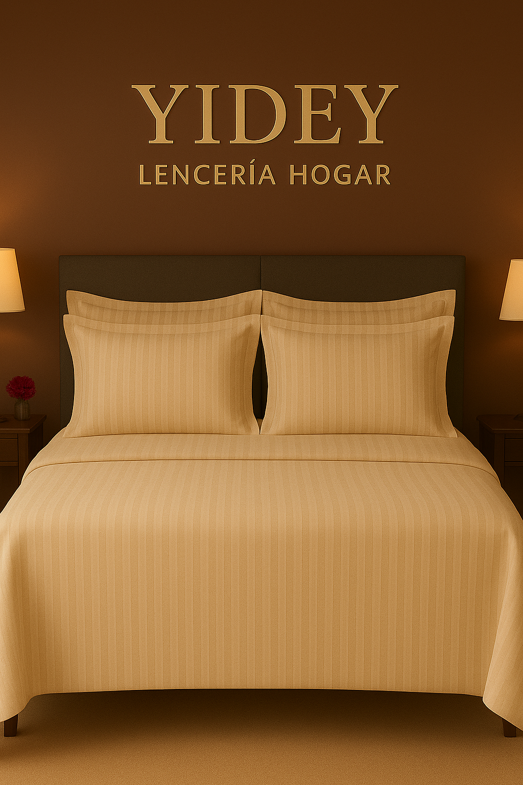 Sabanas Beige Marfil Hotelera