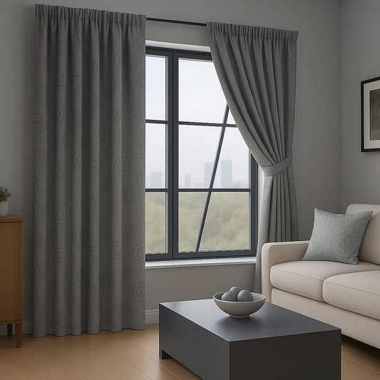 Cortinas Gris Perla BlackOut 2.80mt * 2.20mt