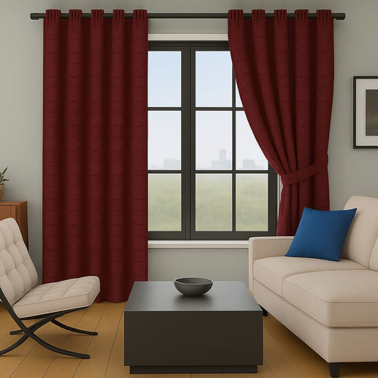 Cortinas Vinotinto BlackOut 2.80mt * 2.20mt