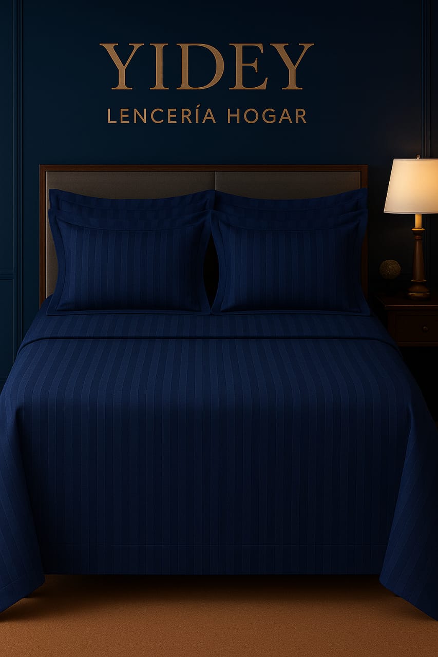 Sabanas Azul Oscuro Hotelera